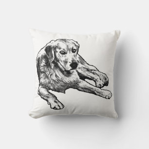 Coussin Points Storybook : Repose dorée