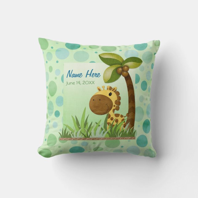 Coussin pois Giraffe Keepsaké (Recto)