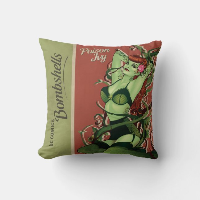 Coussin Poison Ivy Bombshell (Recto)
