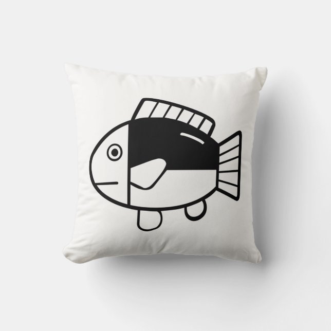 Coussin Poisson (Recto)