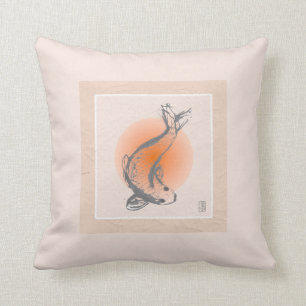 Coussin Poisson de Koi