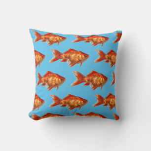Coussin Poisson d'or