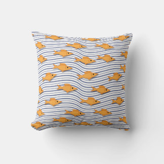 Coussin Poisson d'or