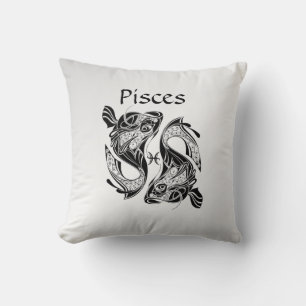 Coussin Poisson Symbole et signe Zodiac Poisson