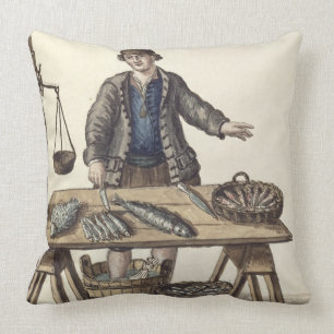 Coussin Poissonnier, vénitien (manuscrit)