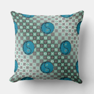 Coussin Poissons & Lapin d'eau