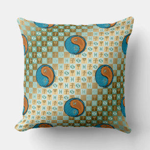 Coussin Poissons & Rat de Bois 