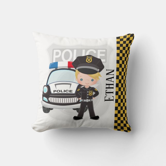 Coussin Police (Recto)
