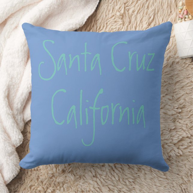 Coussin Police légère père Noël Cruz California (Couverture)