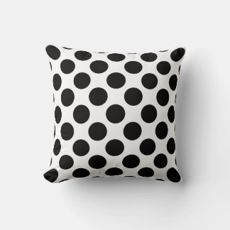 Coussin polka dots pattern