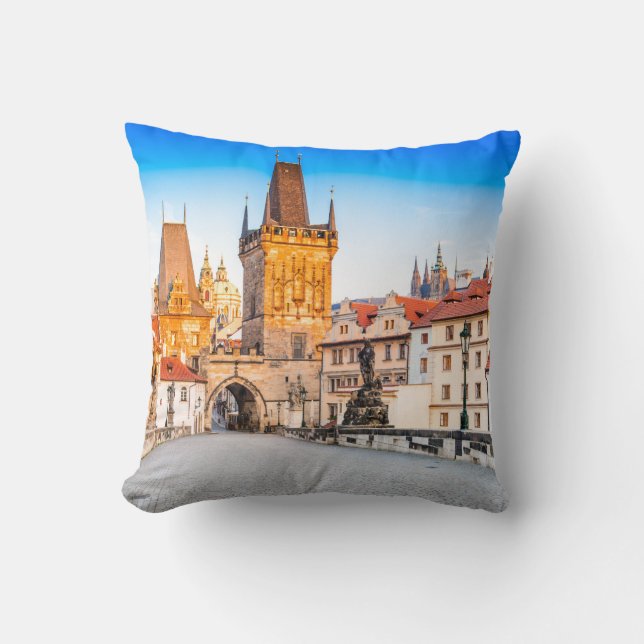Coussin Polyester Jeu d'oreiller, Jeu d'oreiller Prague (Recto)
