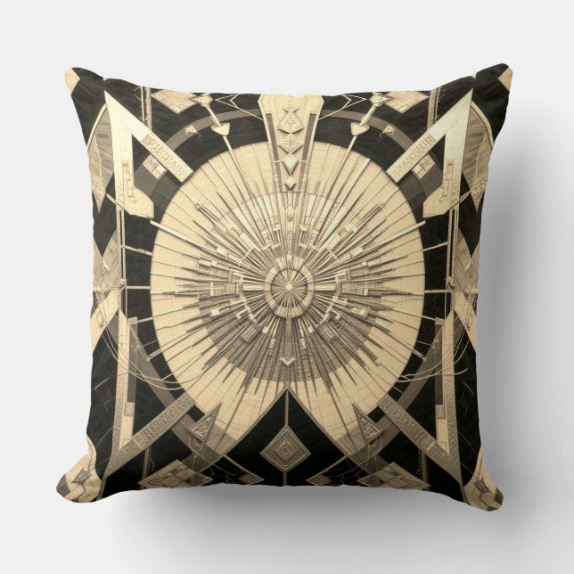 Coussin Polymère focale Yantra 51 x 51 cm (Recto)