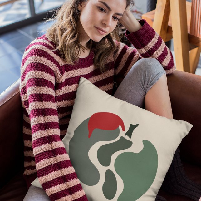 Coussin Pomme crachée (Créateur téléchargé)