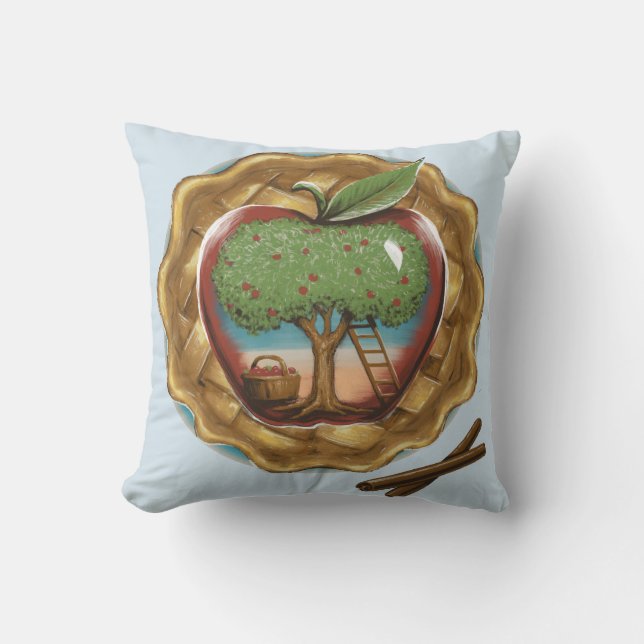 Coussin Pomme de ma tarte (Recto)
