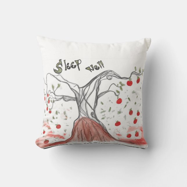 Coussin Pomme Magique (Recto)
