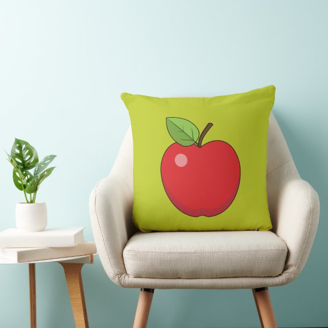 Coussin Pomme rouge (Chaise)