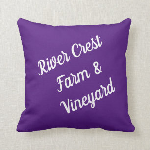 Coussin Pommeau de ferme ou d'oreiller à lancer à l'anse