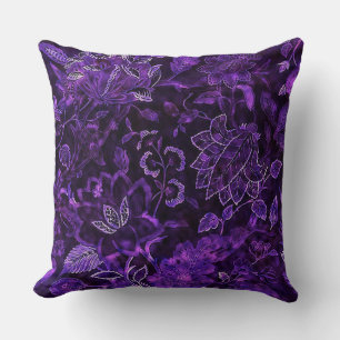 Coussin Pommeau Vintage violet