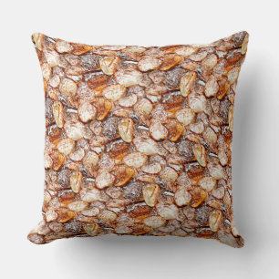 Coussin Pommes de paille caramélisées, formes arrondies mo