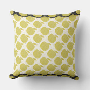 Coussin Pommes jaunes