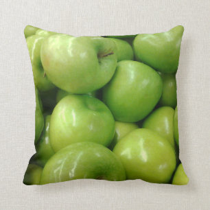 Coussin Pommes vertes