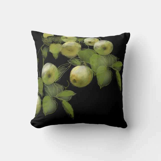 Coussin Pommes vertes (Recto)