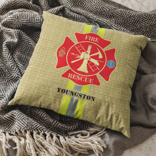 Coussin Pompier Secourt de pompiers Bunker Gear Maltese Cr