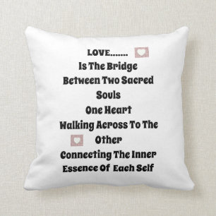 Coussin Pont d'amour