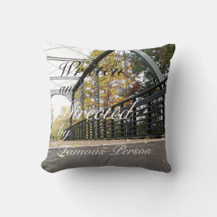 Coussin Pont d'automne