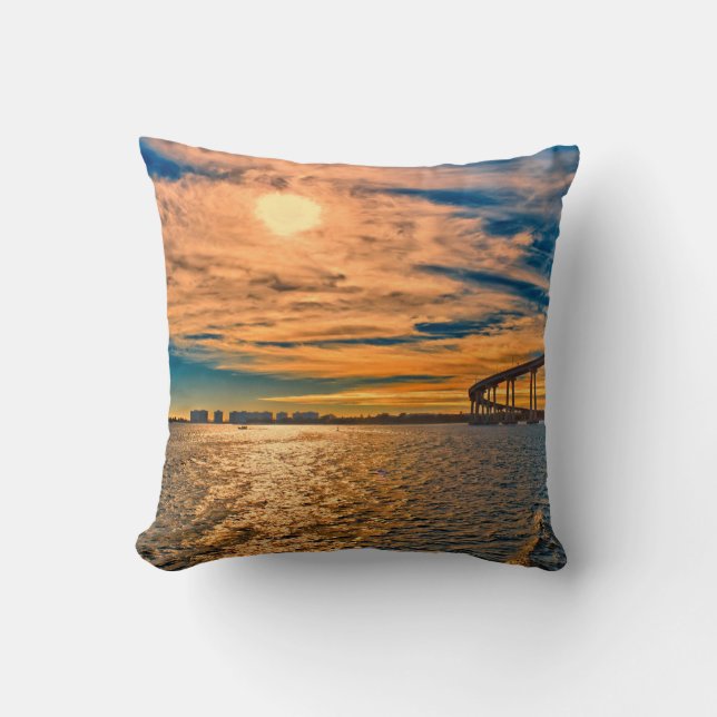 Coussin Pont de San Diego-Coronado, États-Unis, Californie (Recto)