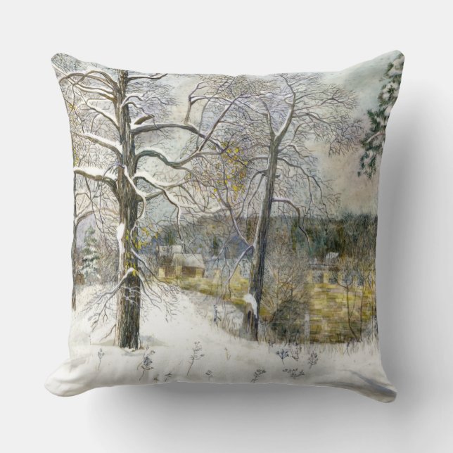 Coussin pont d'hiver (Recto)