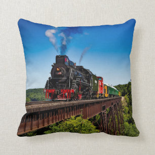 Coussin Pont ferroviaire vintage