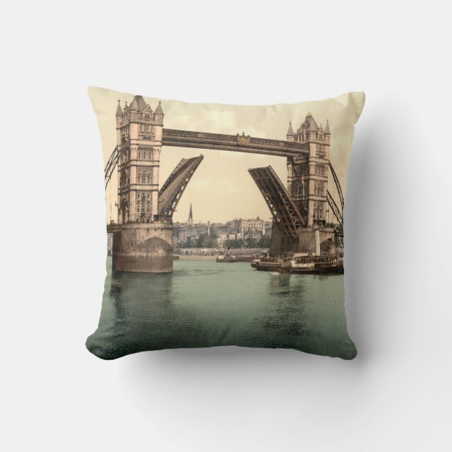 Coussin Pont I, Londres, Angleterre de tour (Recto)