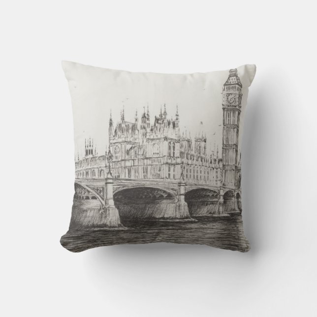 Coussin Pont Londres R-U de Westminster. 30/10/2006 (Recto)