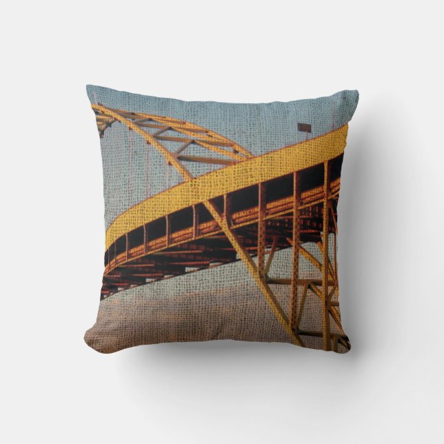 Coussin Pont Portland Orégon de Fremont (Recto)