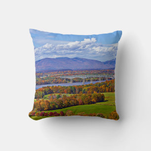 Coussin Pont Rhinecliff à l'automne