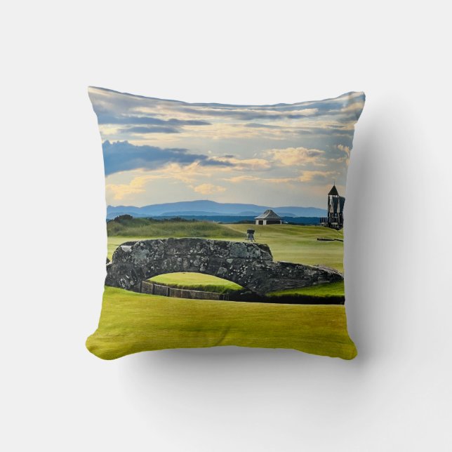 Coussin Pont Swilcan - Old Course St Andrews (Recto)
