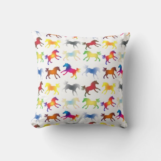 Coussin Ponts arc-en-ciel (Recto)