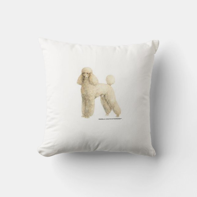 Coussin Poodle — Clip de chiot (Recto)
