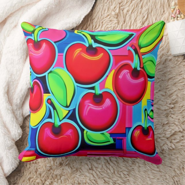 Coussin Pop Art Cherry Burd (Couverture)