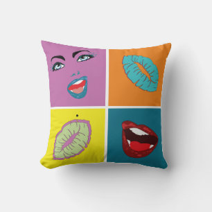 Coussin Pop Art des années 80