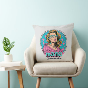 Coussin Pop Art Retro Personnalisé (8)