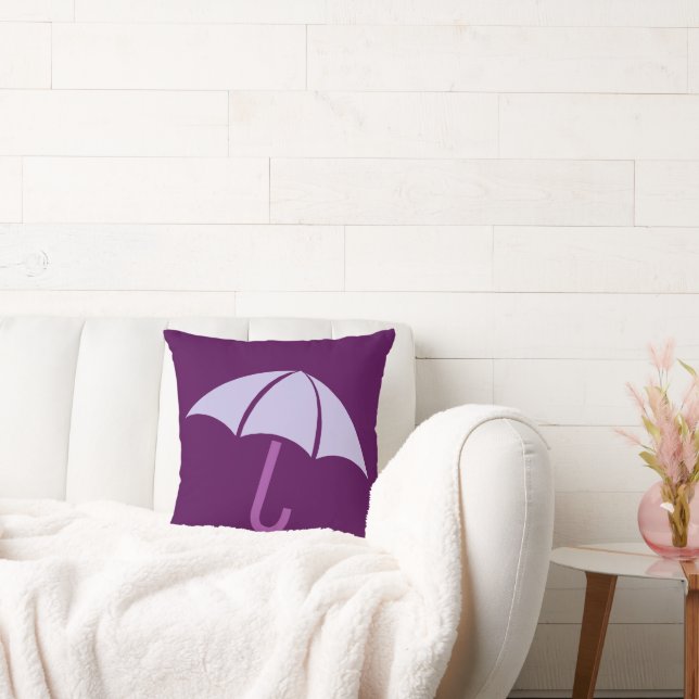Coussin Pop Art Umbrella Purple (Canapé)