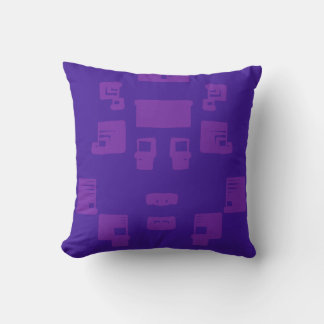 Coussin Pop de Carrés roses