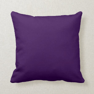 Coussin Pop de couleur violette royale solide