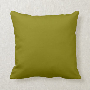 Coussin Pop vert Avocado solide de couleur
