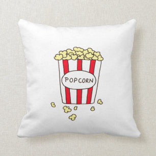 Coussin Popcorn Movie Theatre TV Salle Décor