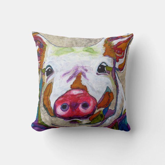 Coussin Porc brillant (Recto)