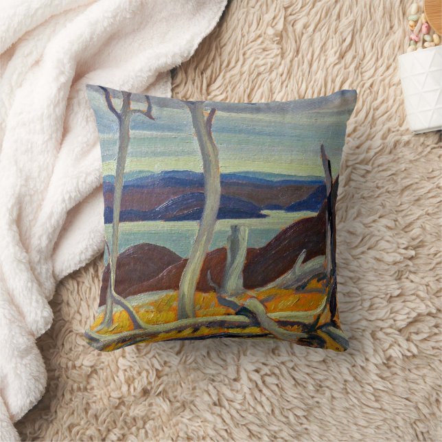 Coussin Port Coldwell Bay | Franklin Carmichael | (Couverture)