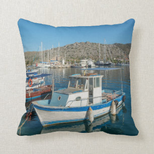 Coussin Port de Bozburun près de Marmaris, Turquie